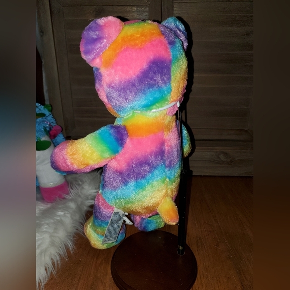 Build-A-Bear Rainbow Teddy Bear - Picture 3 of 8